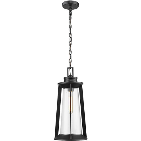 Bolling 1 Light 9.5 inch Powder Coated Black Outdoor Hanging Lantern